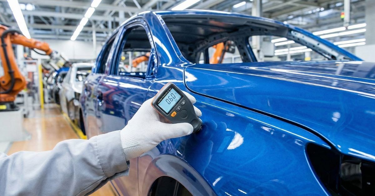 CQM กับอุตสาหกรรมรถยนต์ | ตรวจคุณภาพผิวเคลือบเพื่อป้องกันสนิม